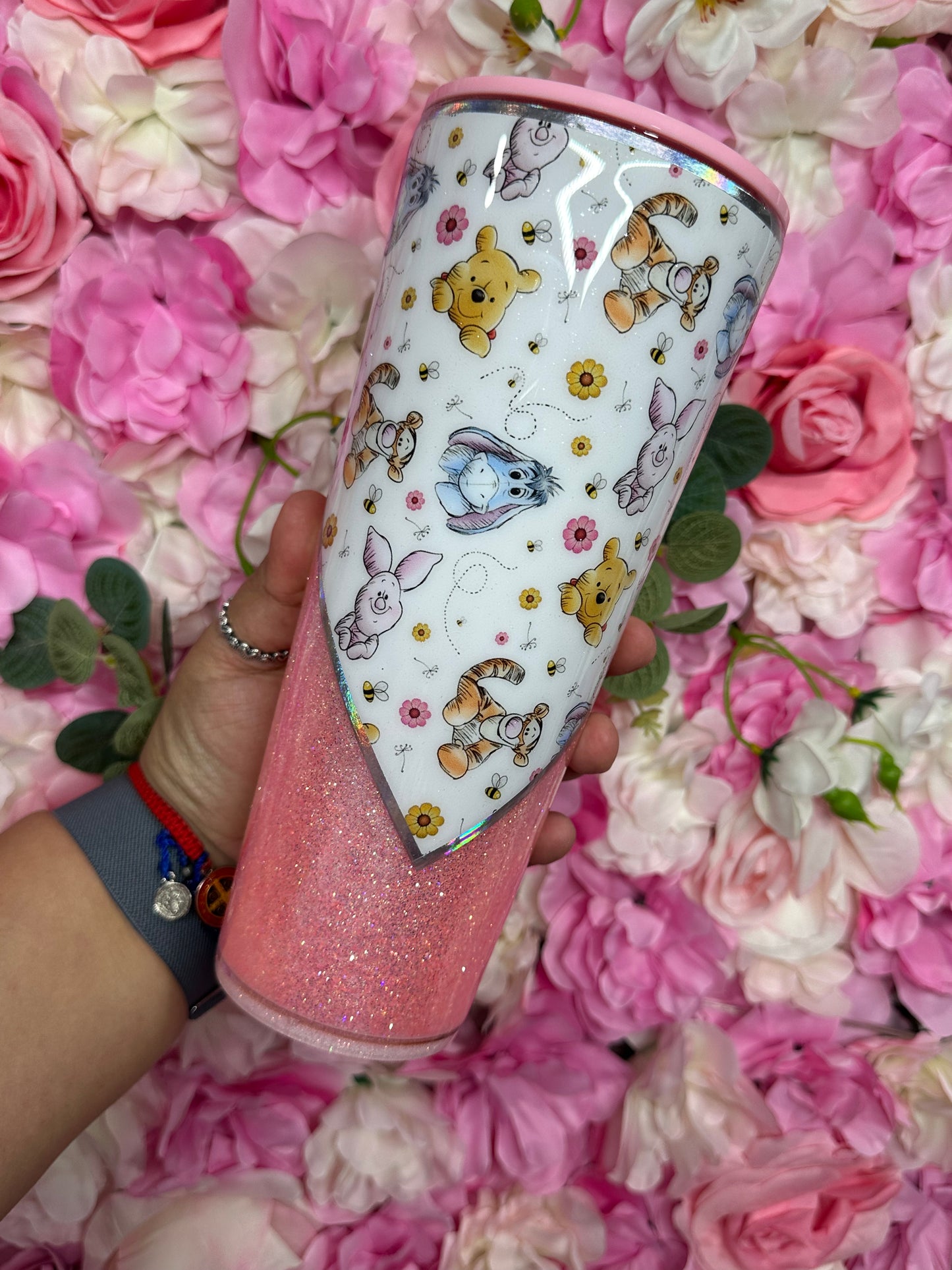 Piggy snowglobe tumbler