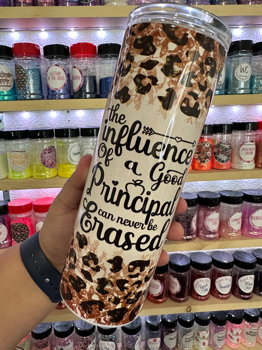 School themed sublimation tumbler