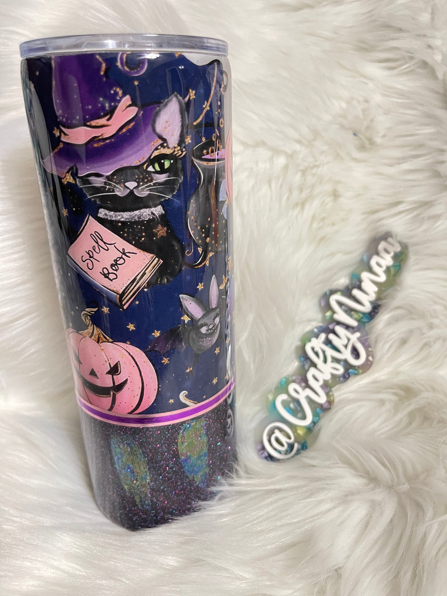 Spooky ghost tumbler