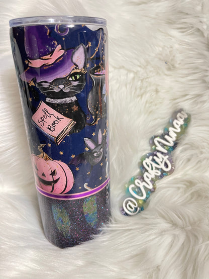 Spooky ghost tumbler